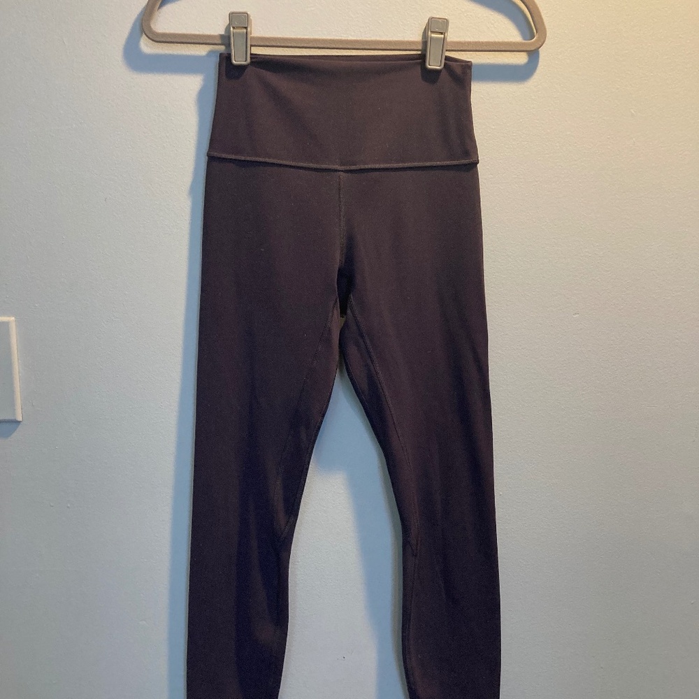 Lululemon Align Yoga Leggings 25" Grape Size 4